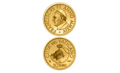 Vaticano, 10 Euro 2014 FDC